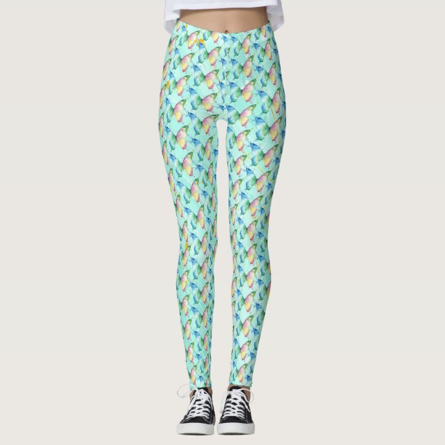 Fjäril Leggings (Framsida)