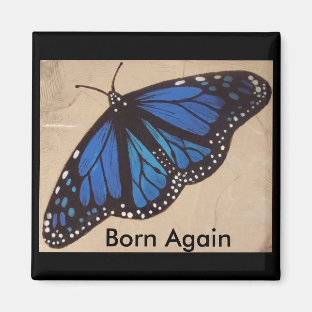 fjäril... magnet (Framsidan)