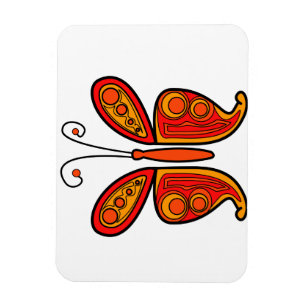 fjäril magnet