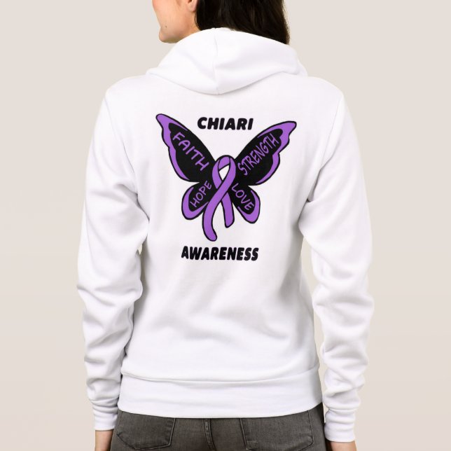 Fjäril/medvetenhet… Chiari Tee (Baksida)