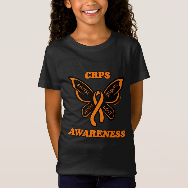 Fjäril/ Medvetenhet...CRPS T Shirt (Framsida)