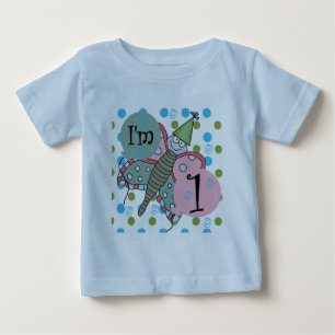 Fjäril mig förmiddag 1 födelsedag Tshirts och