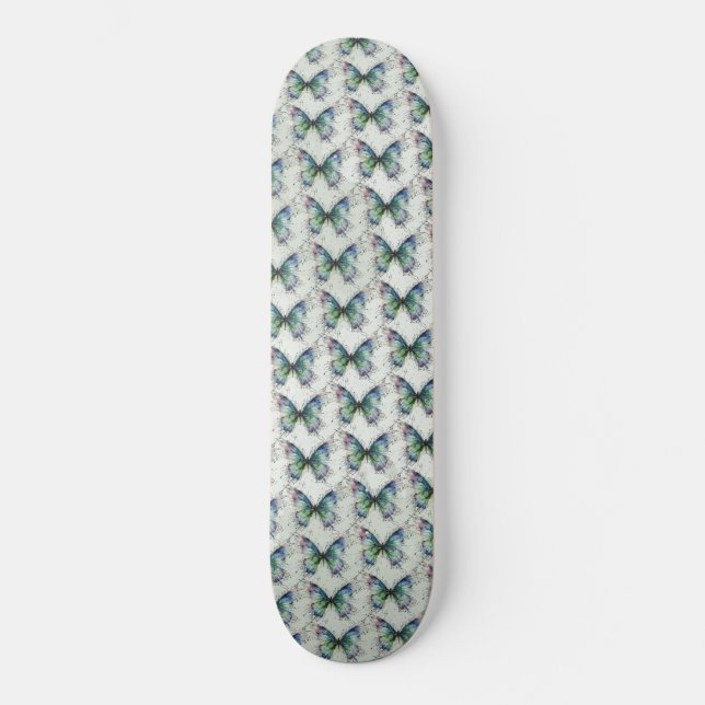 Fjäril Mini Skateboard Bräda 18,5 Cm (Framsida)