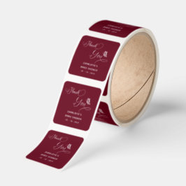 Fjäril Modern Minimal Baby Shower Fyrkantigt Klistermärke