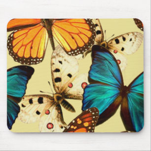 Fjäril Mousepad Musmatta