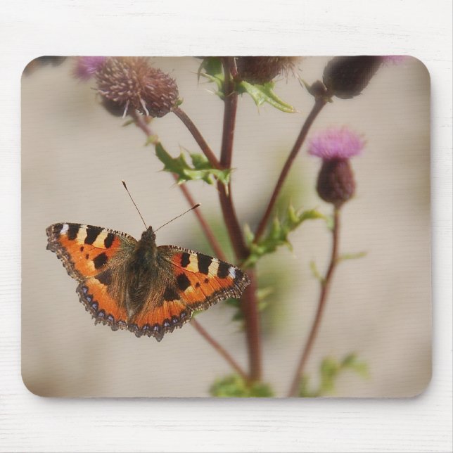 Fjäril Mousepad Musmatta (Framsidan)