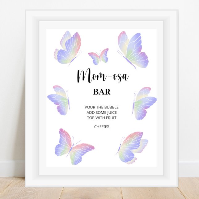 Fjäril Mum-osa bar  Poster (Skapare uppladdad)
