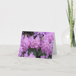 Fjäril Notecard Kort