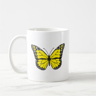 Fjäril- och djurillustration Naturinspirerad Kaffemugg