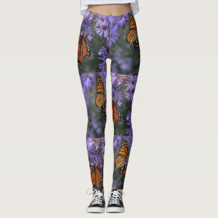 fjäril på flyg leggings