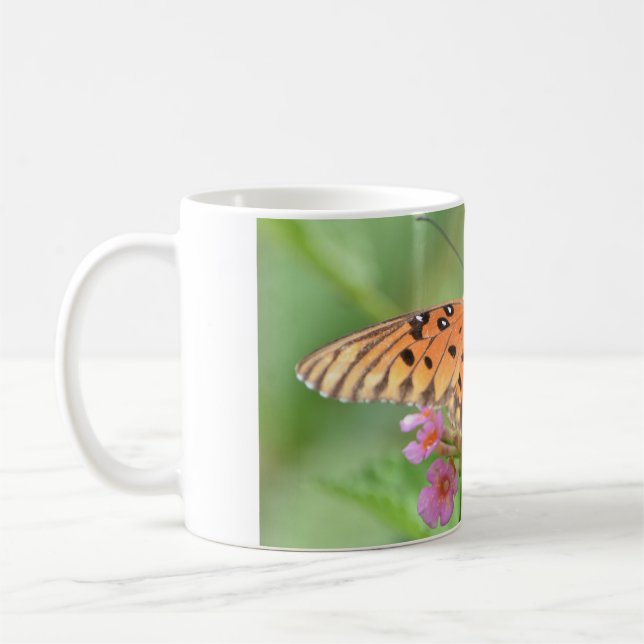 Fjäril på kaffemuggen kaffemugg (Vänster)