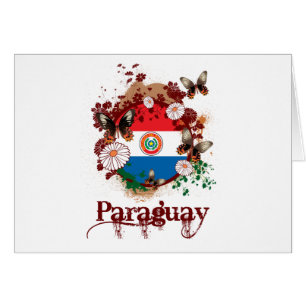 Fjäril Paraguay Hälsningskort