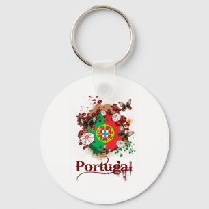 Fjäril Portugal Nyckelring