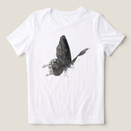 Fjäril Rolig Illustration Grafik T Shirt