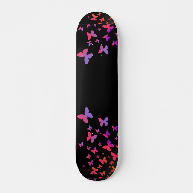 fjäril skateboard (Framsida)