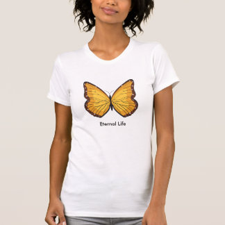 Fjäril symbol av evigt liv t-shirt