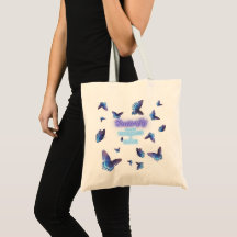 Fjäril symboliserar transformation Tillväxt Indigo