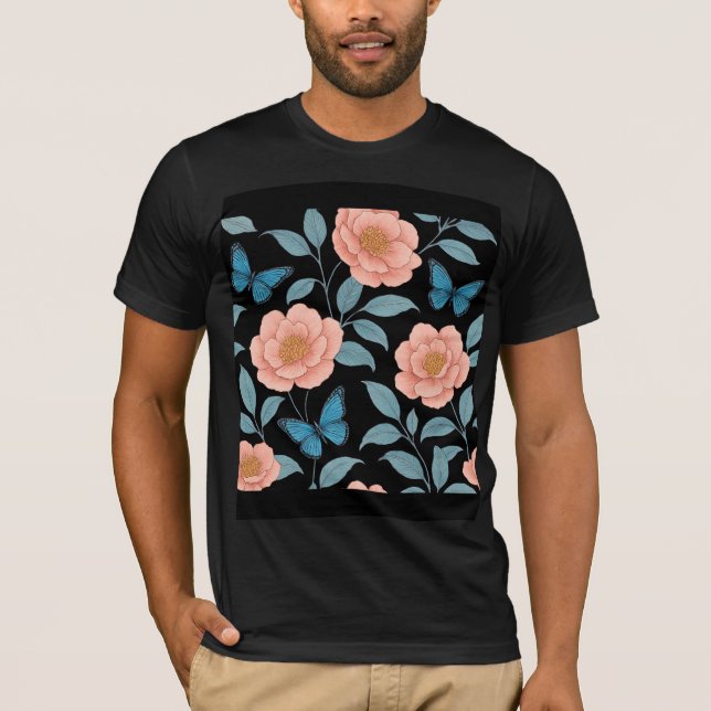 Fjäril T Shirt (Framsida)