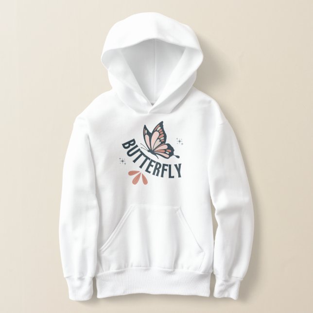 Fjäril  t shirt (Laydown)