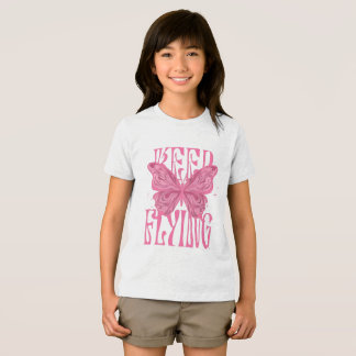 fjäril t-shirt design 