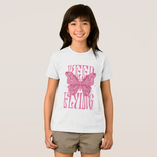fjäril t-shirt design  (Framsida Full)