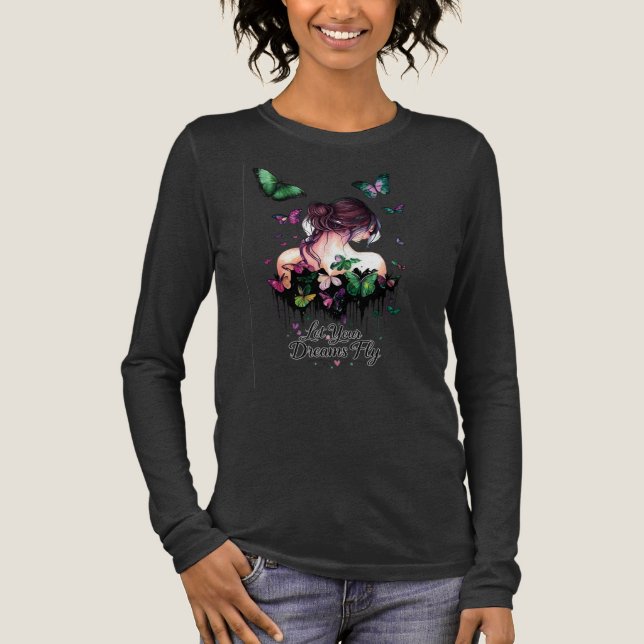 Fjäril T-Shirt | Whimsical Fairycore Coquette A (Framsida)