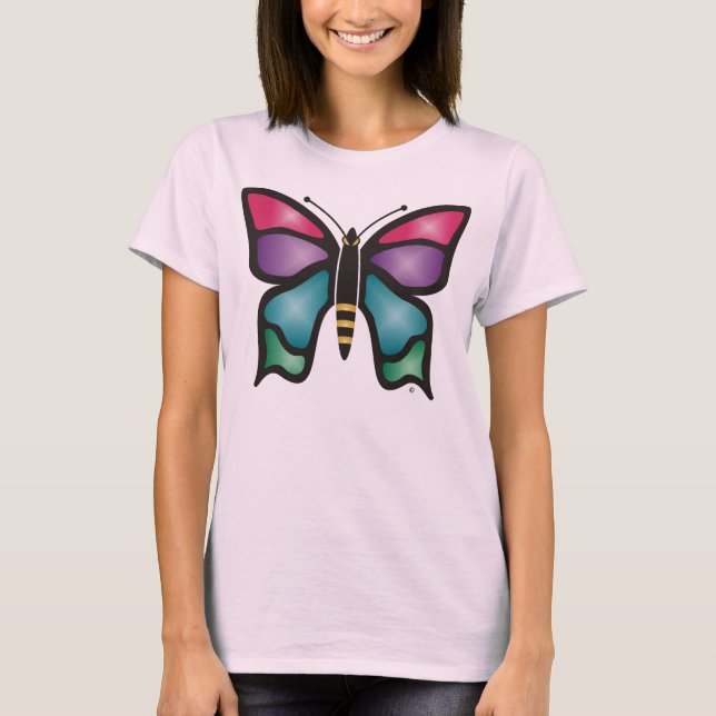 Fjäril Tee Shirt (Framsida)