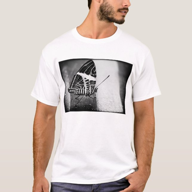 fjäril tee shirt (Framsida)