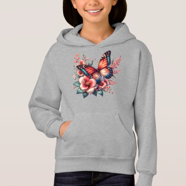 Fjäril Vår Sublimering Clipart-96284 T Shirt (Framsida)
