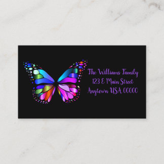 Fjäril Visitkort