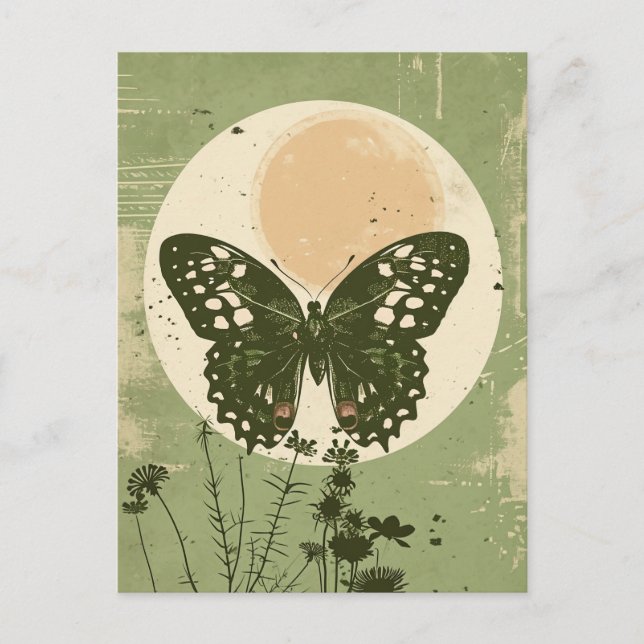 Fjäril Vykort (Framsida)