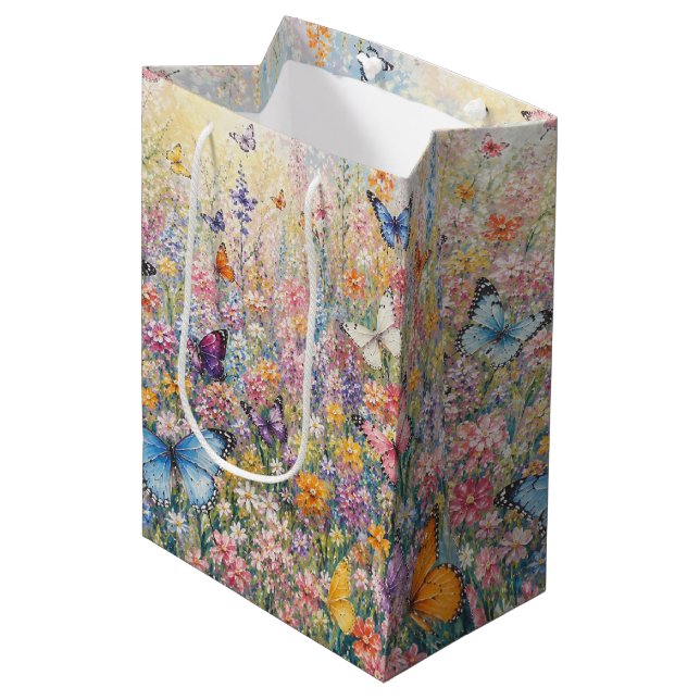 Fjärilar av Paradiset – En Färgrik Vildblomma  (Framsidan Vinklad)