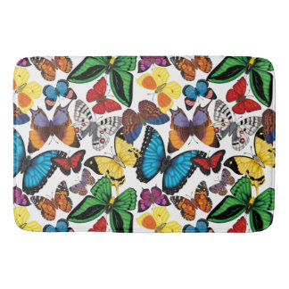 Fjärilar av världen badrumsmatta