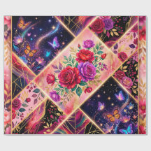 Fjärilar, Blommiga Drömmar & Gyllene Elegans