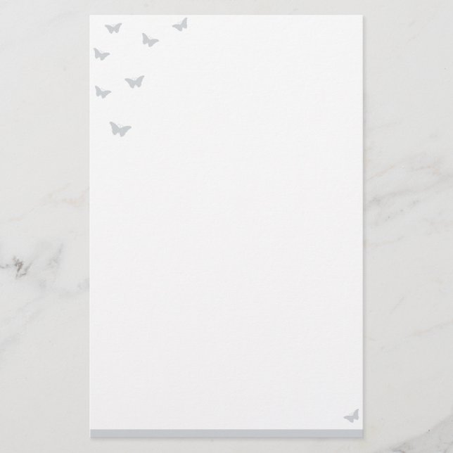Fjärilar Brevpapper (Framsida)