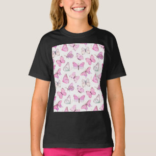 fjärilar ger mjuka vikter t shirt