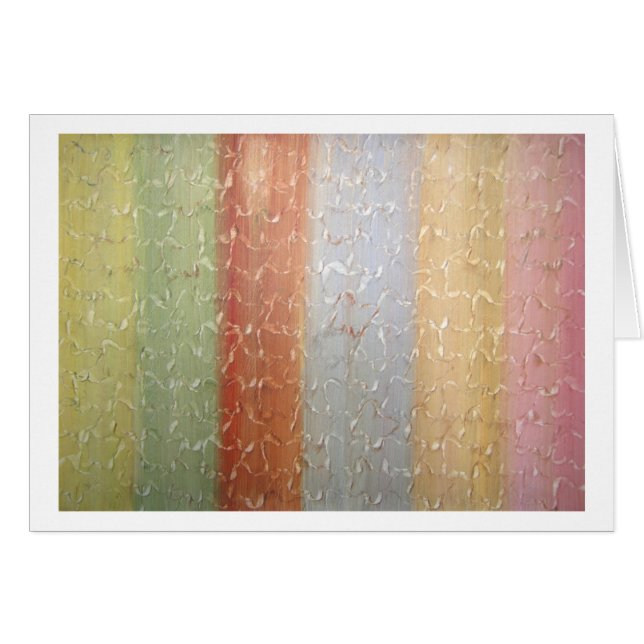 Fjärilar Hälsningskort (Framsidan Horizontal)