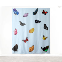 Fjärilar i himmelstapetsering