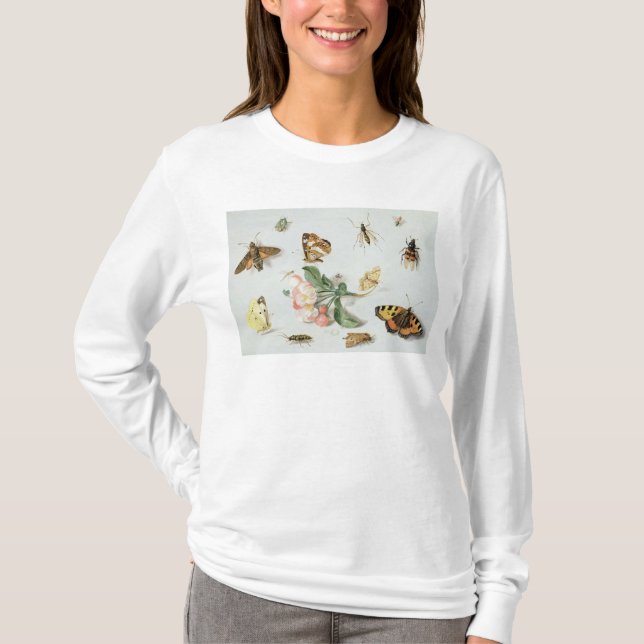 Fjärilar, malar och andra insekter tee shirt (Framsida)