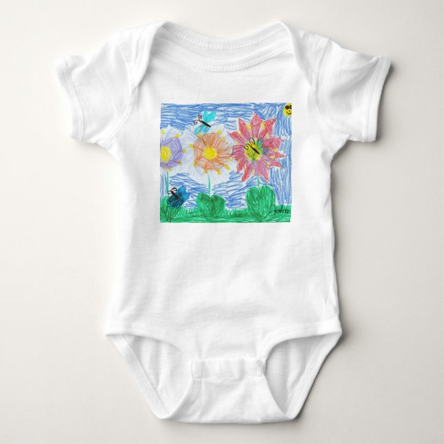 Fjärilar och blommor av john tee (Framsida)