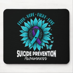 Fjärilar Solros Suicide Prevention Medvetenhet Musmatta