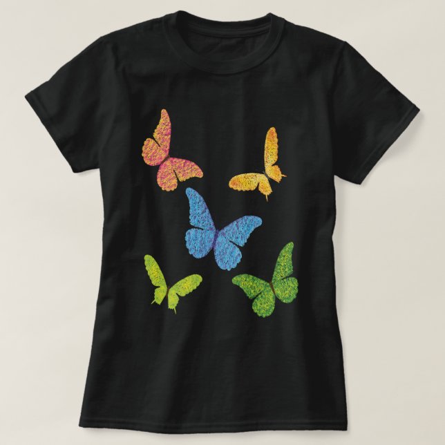 Fjärilar T-shirt (Design framsida)