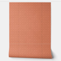 Fjärilar & Virvelmönster orange Tapet
