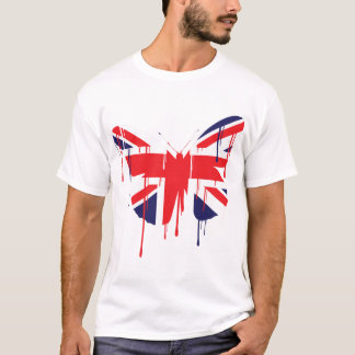 Fjärilen målar springaungar t-shirt