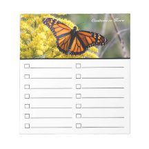 Fjärilen som ska göras, listar, eller livsmedel