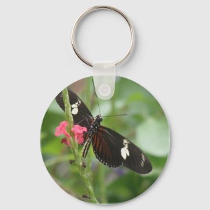 Fjärilen verkställer Keychain Nyckelring