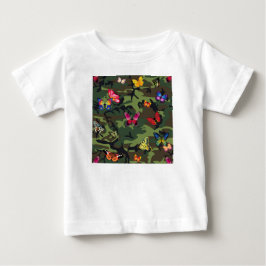 fjärilkamouflage tee shirt