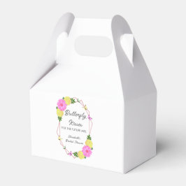 Fjärilkyssar för den blivande fru Bröllopsfest Presentaskar
