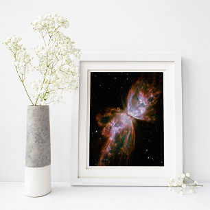 Fjärilnebulosa rymdbild fototryck