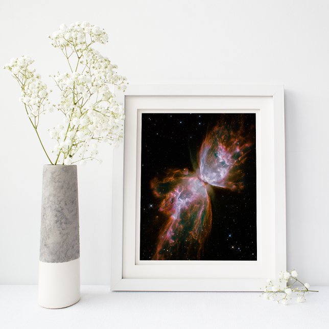 Fjärilnebulosa rymdbild fototryck (Skapare uppladdad)
